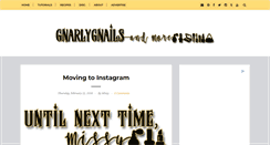 Desktop Screenshot of gnarlygnails.com